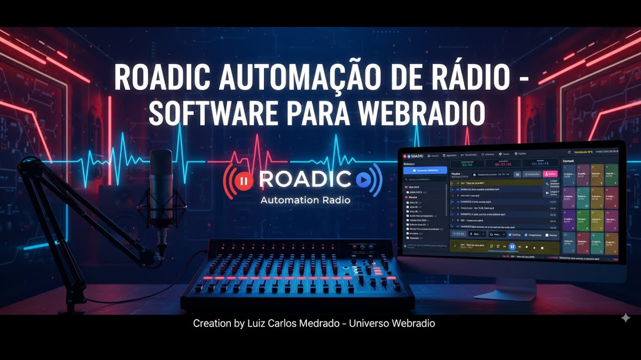 Software Para Webradio   Roadic Automation -  Imperd&iacute;vel