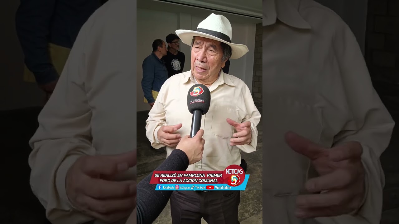 SE REALIZÓ EN PAMPLONA  PRIMER FORO DE LA ACCIÓN COMUNAL