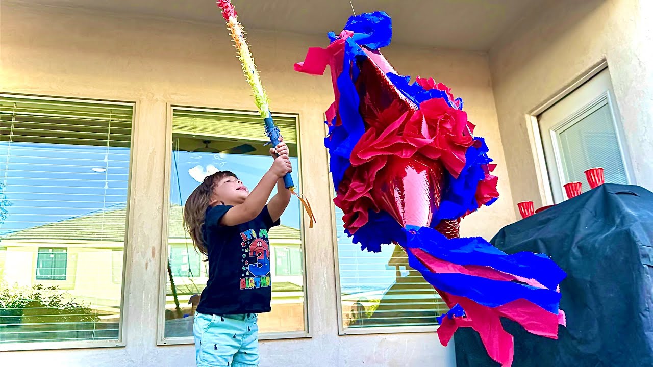 Neymar's 3rd Birthday Party!!