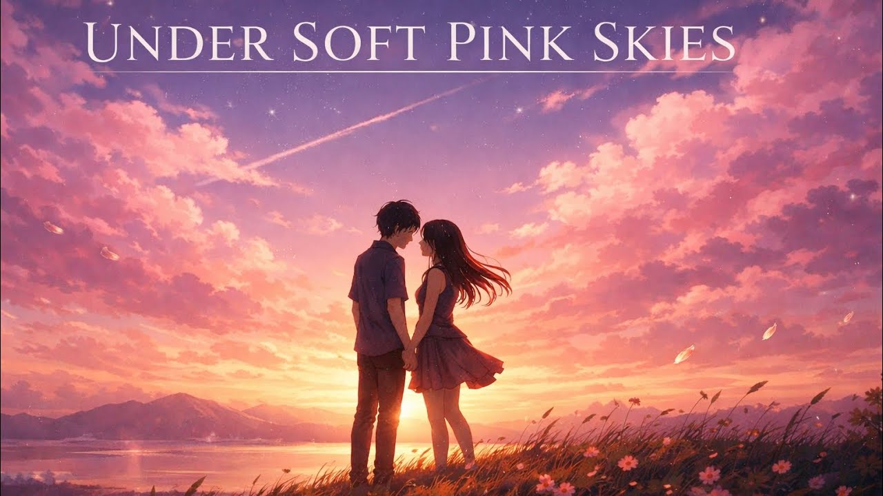 🌸 UNDER SOFT PINK SKIES 🌅Cinematic Emotional Music – Avr Anivortex #songs #love #lovesong #romantic 