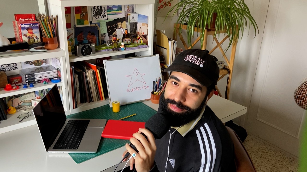 drawing celebrities (asmr)