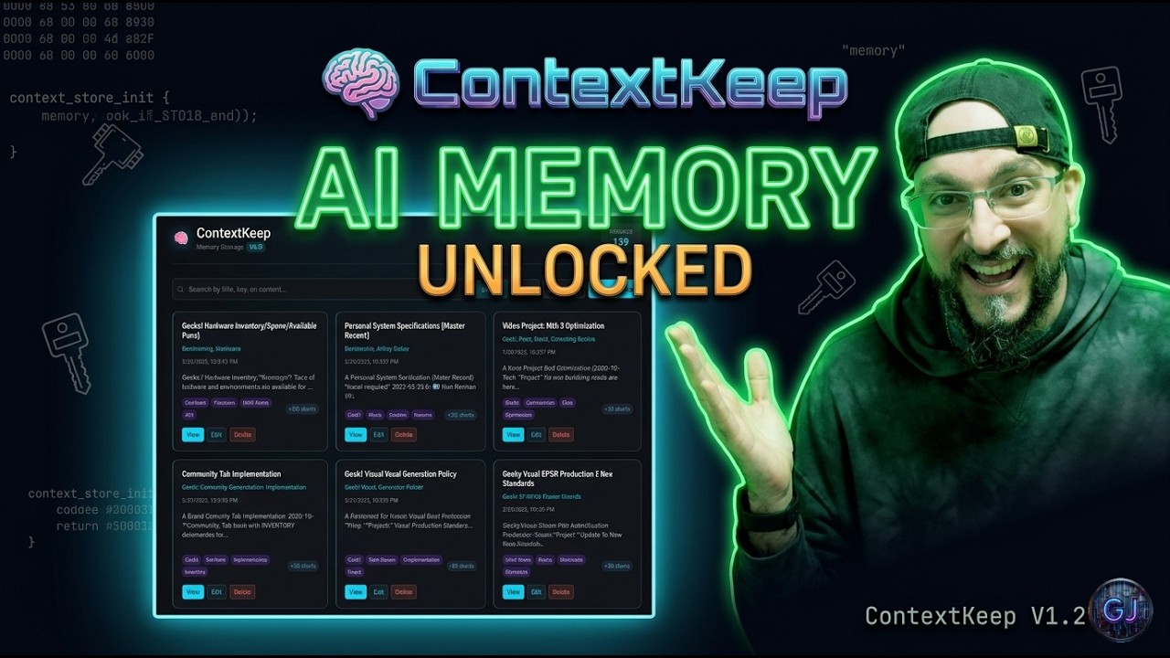 I Built an AI That Never Forgets — ContextKeep V1.2: Obsidian Lab