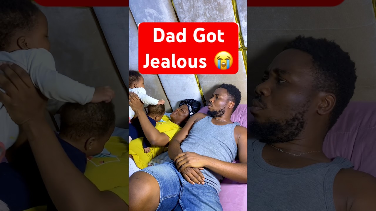 Dad Got Jealous of the Twins and Did This 😭