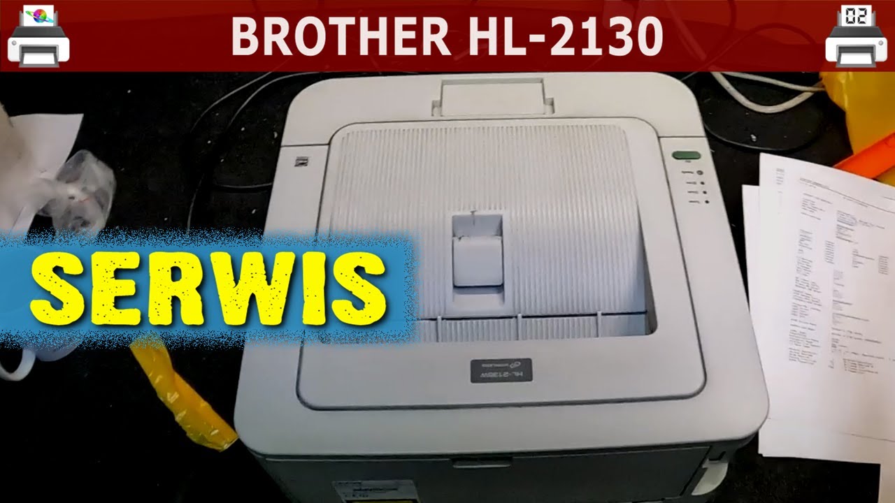 BROTHER HL-2130 🖨️ Serwis