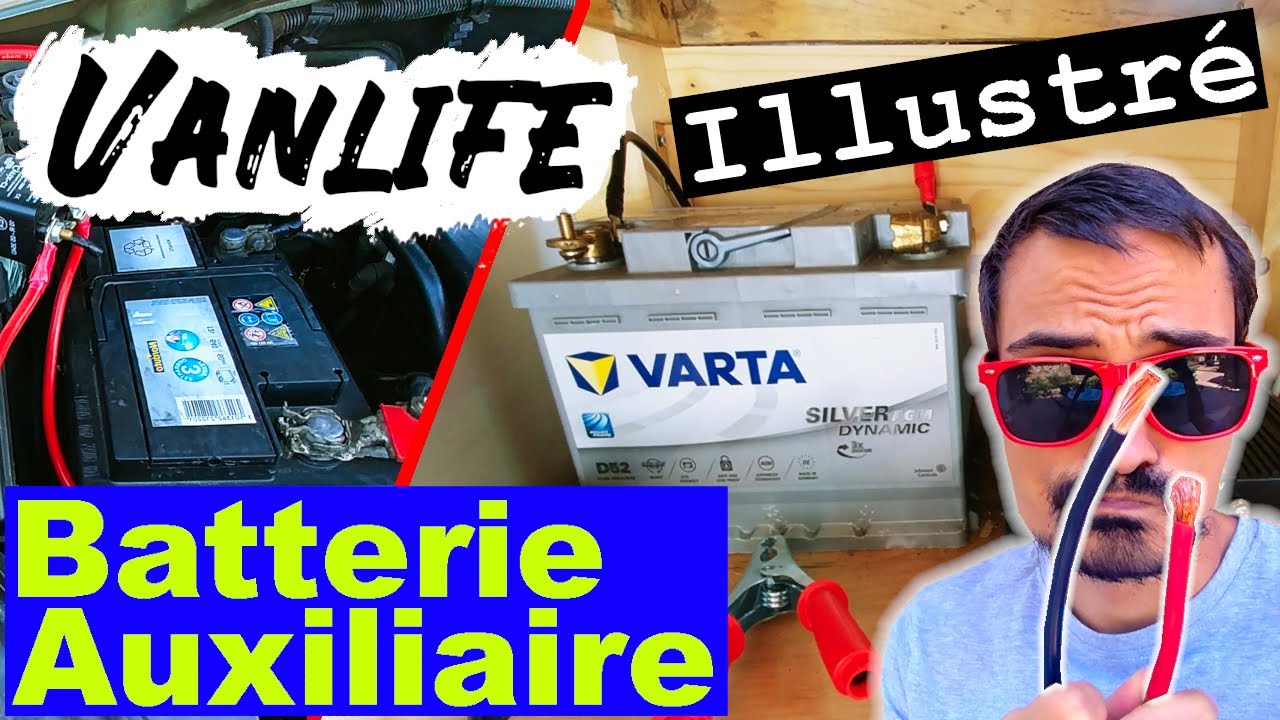 INSTALLATION BATTERIE AUXILIAIRE : SIMPLE ET ILLUSTRÉ (TUTO / DIY) [VANLIFE #15]
