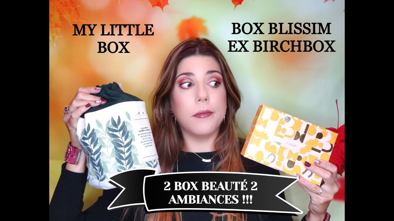 UNBOXING BOX BEAUTÉ BLISSIM (ex Birchbox) grosse déception ET MY LITTLE BOX Octobre 2020
