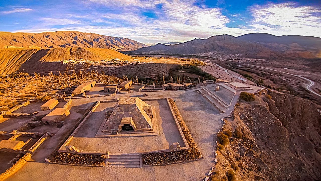 Pucara de Tilcara, Jujuy, Argentina - drone