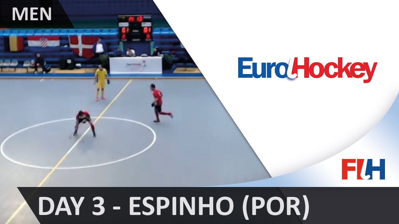EuroHockey Indoor Championship II (Men) - Espinho (POR) Day 3