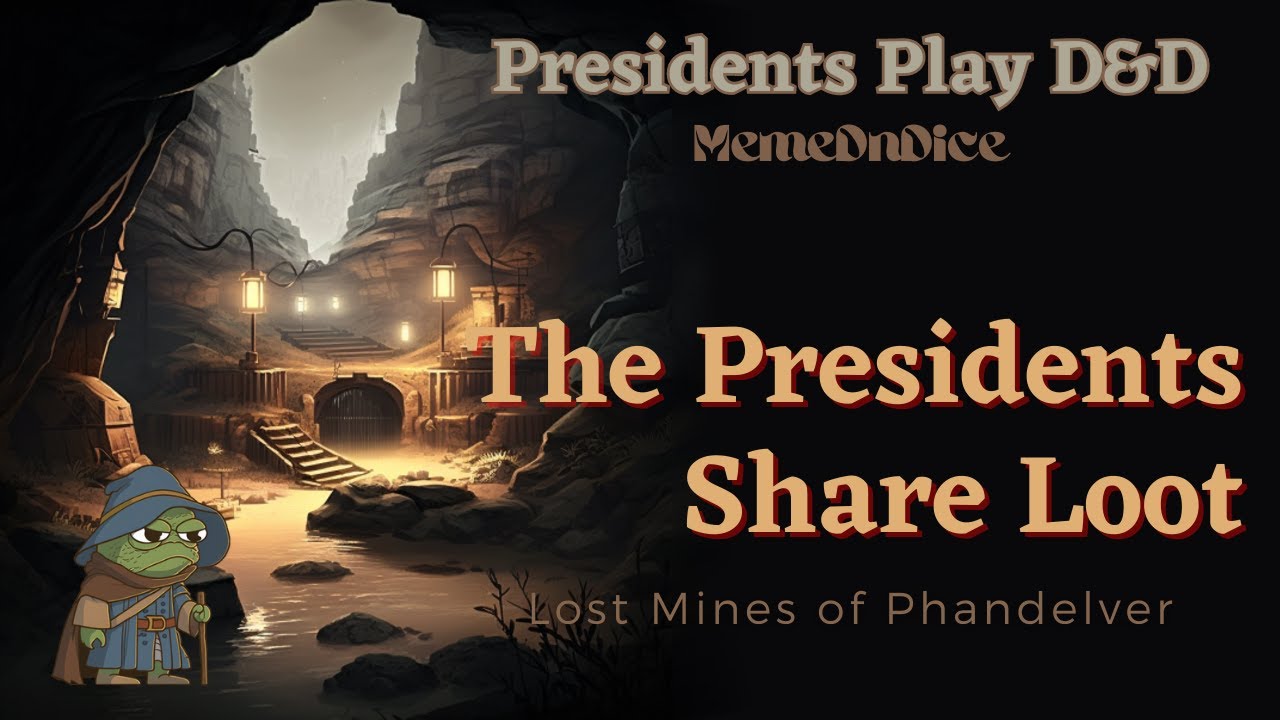 Presidents Play D&D - The Presidents Share Loot #ai #deepfake #dnd #tiktok #meme
