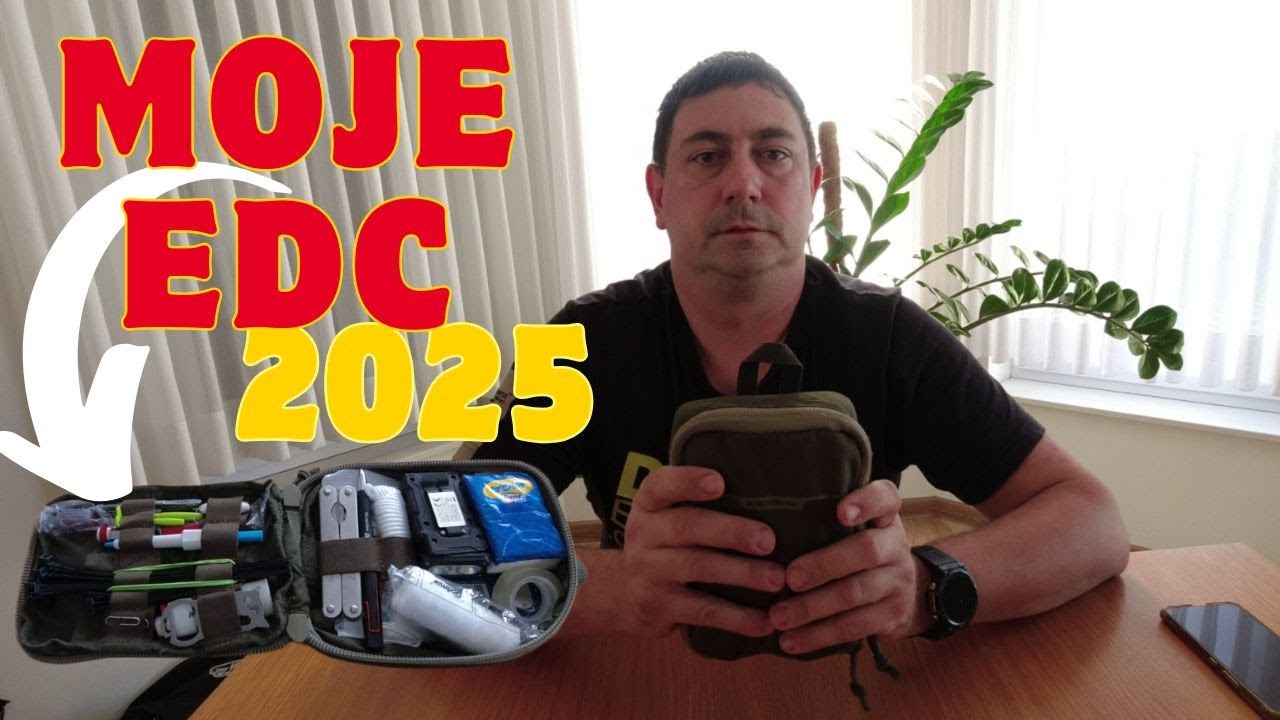 Moje EDC 2025 w saszetce #buschraft #camping  #biwak  #survival