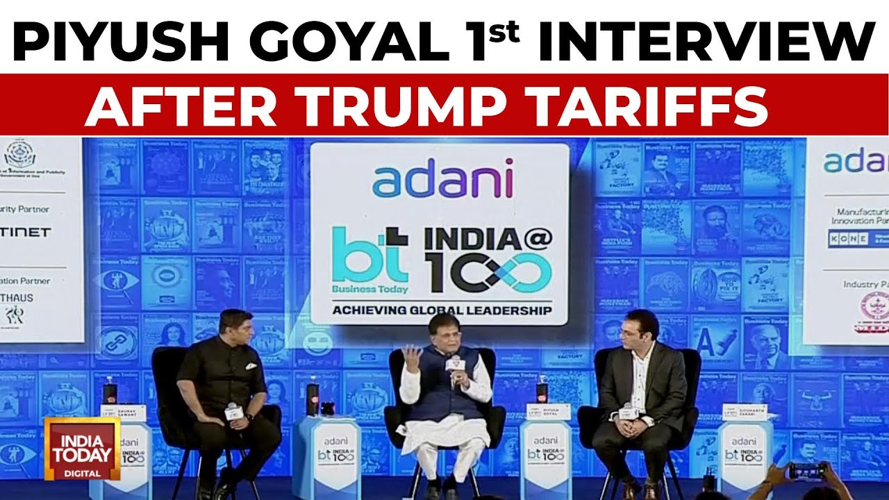 Piyush Goyal Exclusive: Trump Tariffs On India, Free Trade Agreements & More | India Today