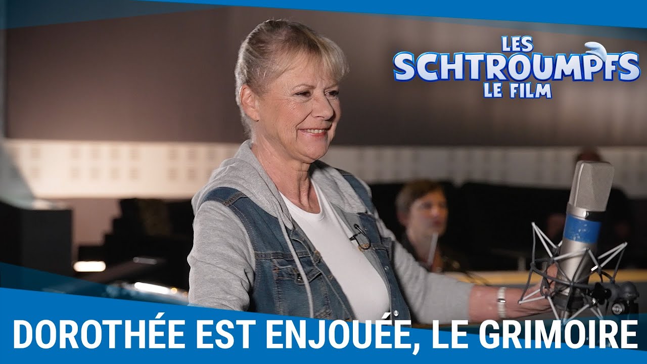 Les coulisses de doublage avec Dorothée - Les Schtroumpfs - Le Film [Actuellement au cinéma]