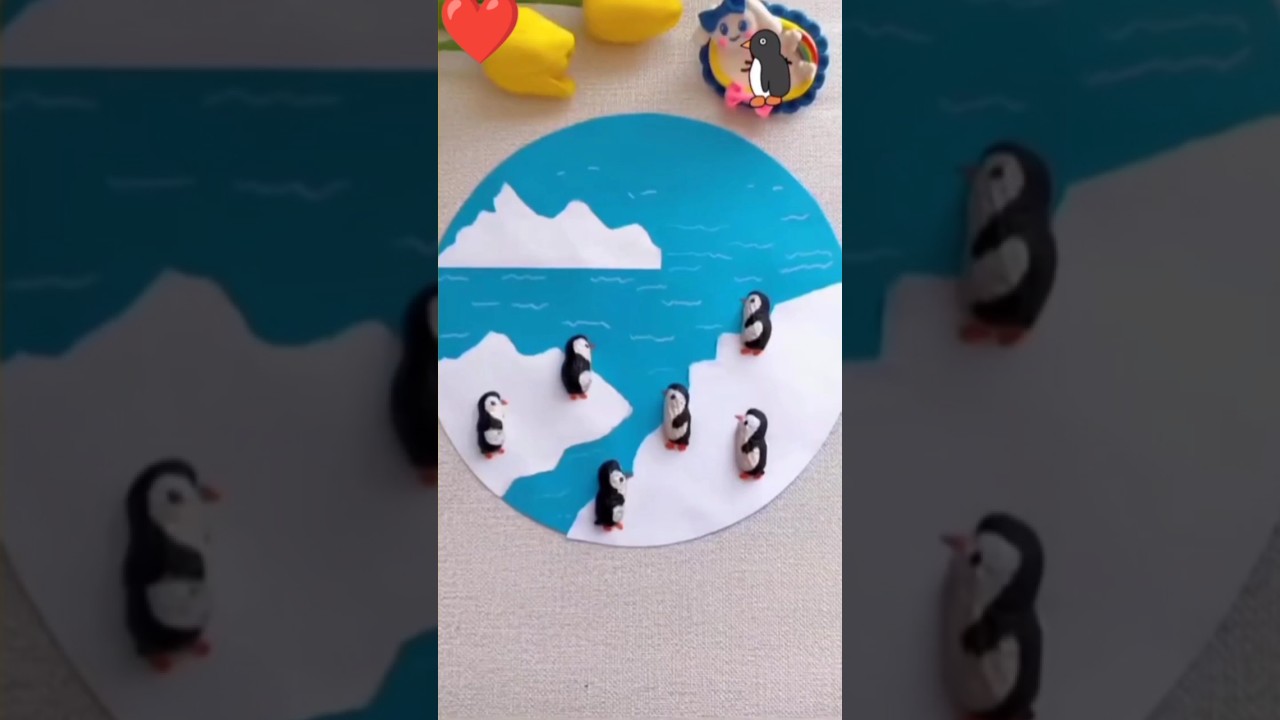 #penguin #peanut #papercraft #shorts #trending!! Paper Craft Ideas From Peanut Shells!