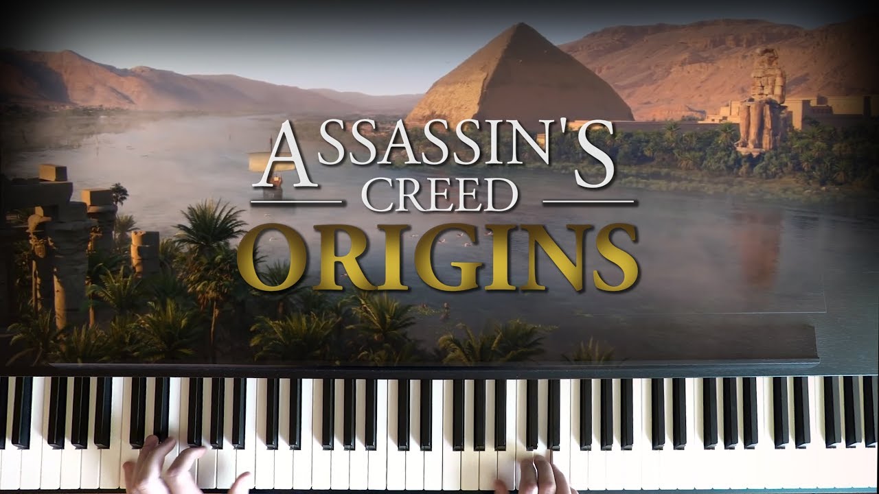 Assassin's Creed Origins Main Theme (Piano Version) - Sarah Schachner | Cinematic Soundtrack