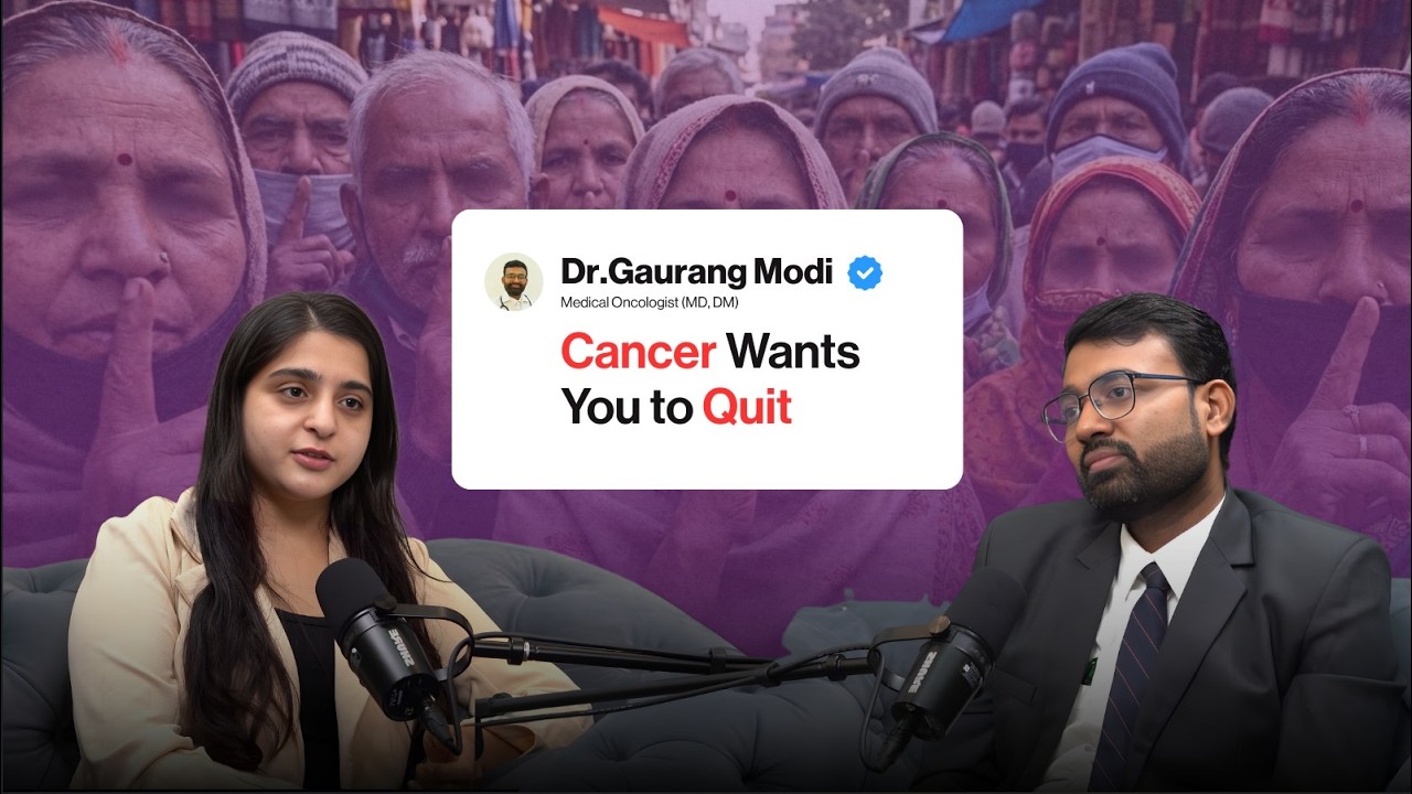 Cancer Wants You to Quit | Dr. Gaurang Modi