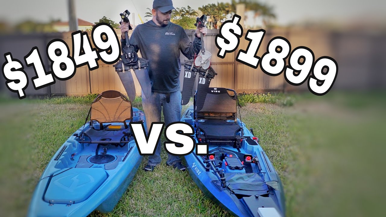 Vibe Shearwater 125 vs Lightning kayaks Strike HD