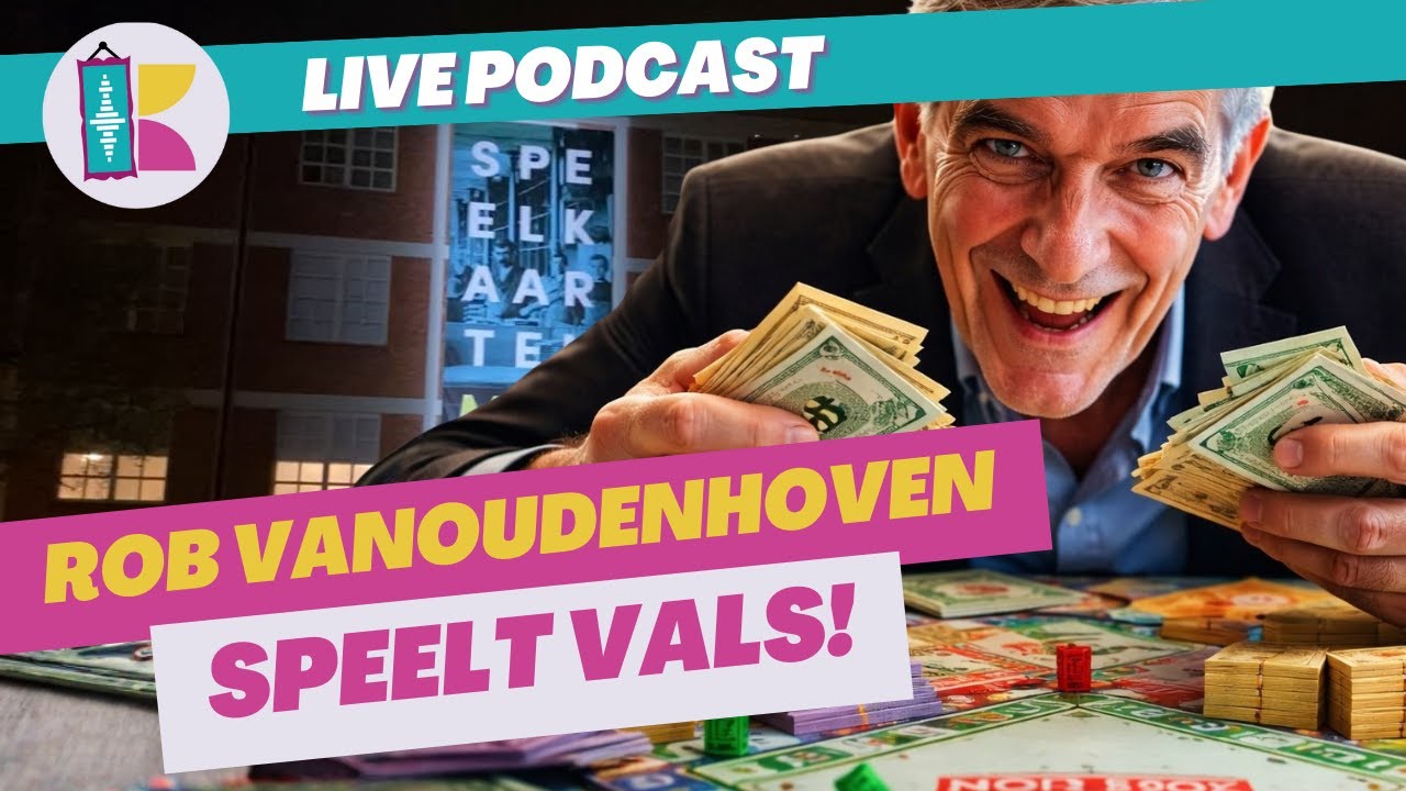 #26 Rob Vanoudenhoven speelt Vals!: Live Podcast