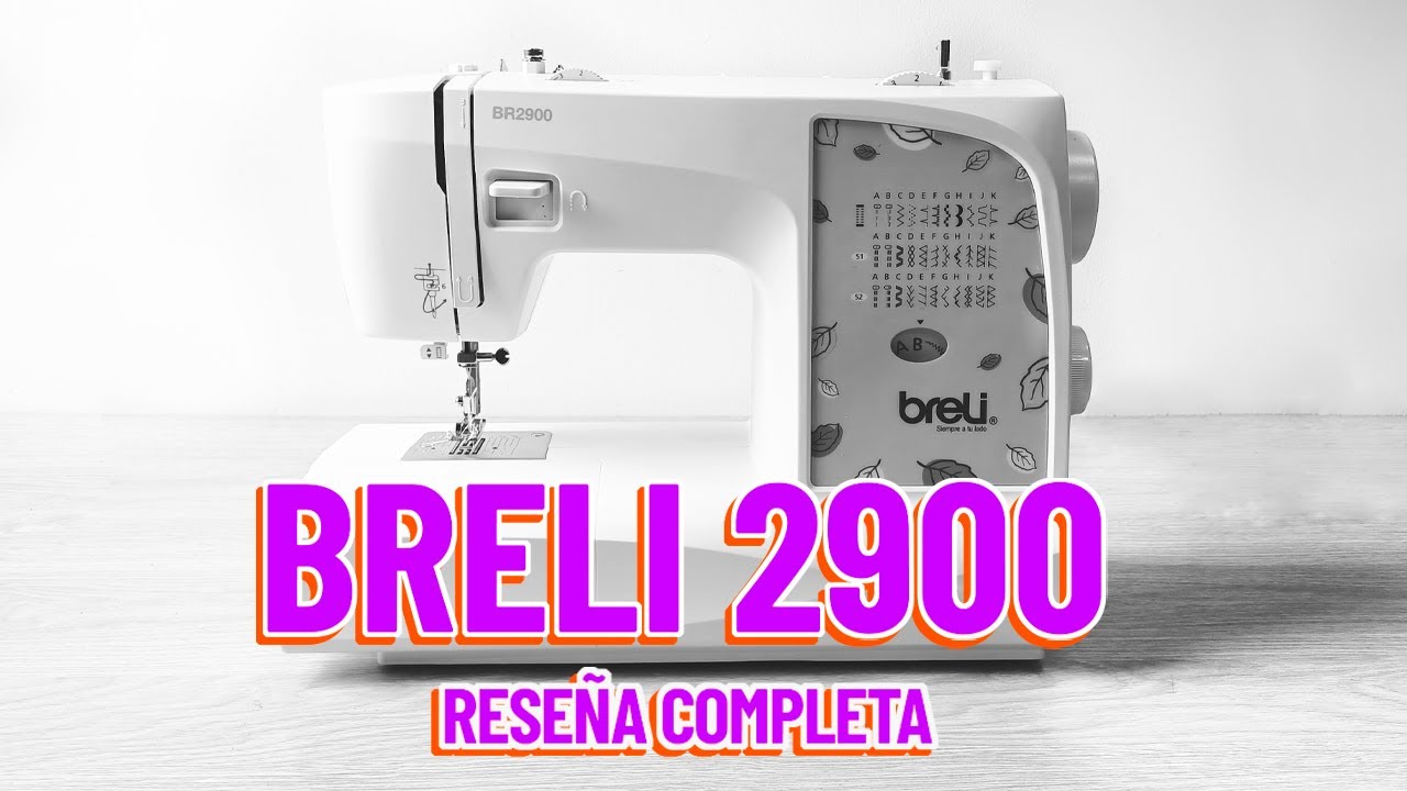 Máquina familiar Breli 2900 ✨ Reseña completa