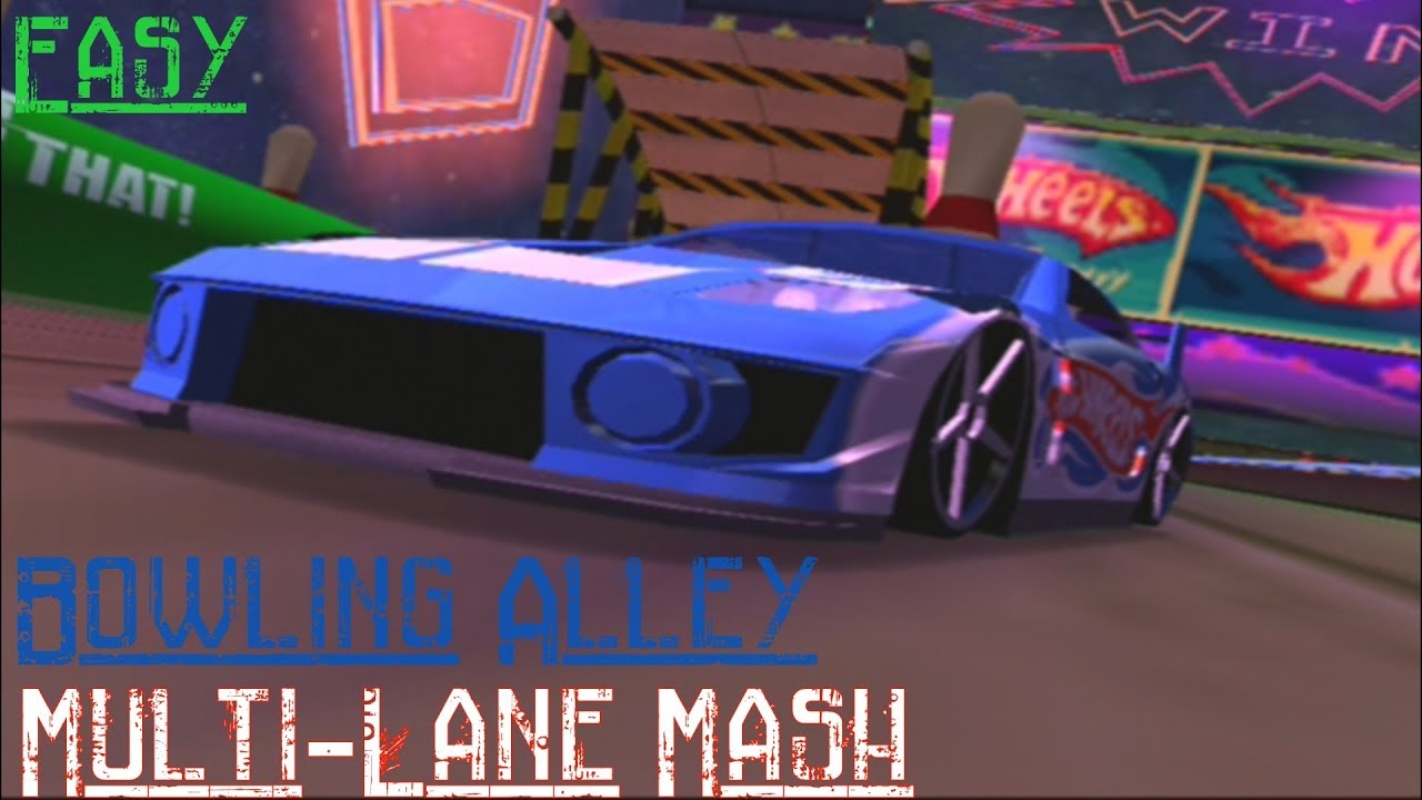 Hot Wheels: Beat That! Bowling Alley: Eliminator: Multi-Lane Mash (Easy)