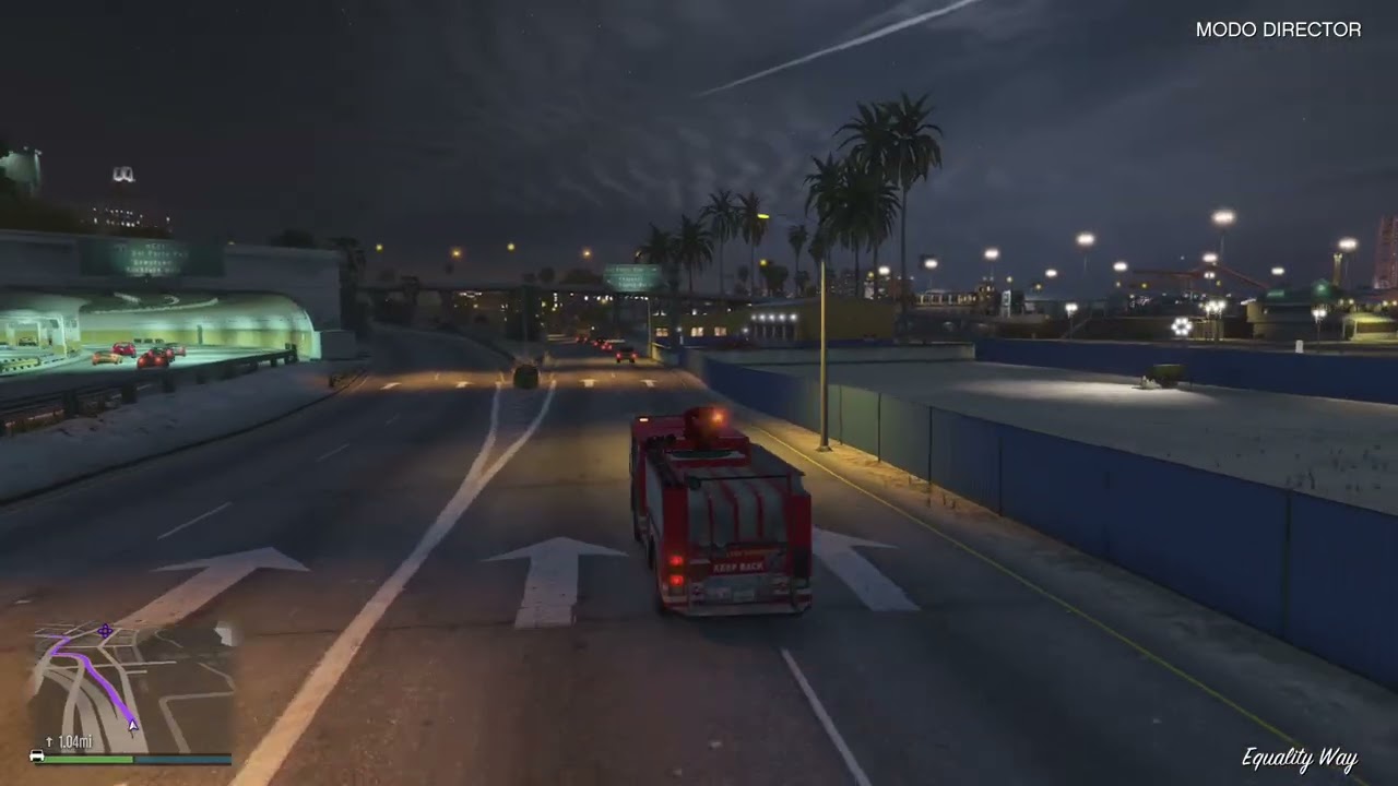 Grand Theft Auto V jugando como  bombero Xbox One