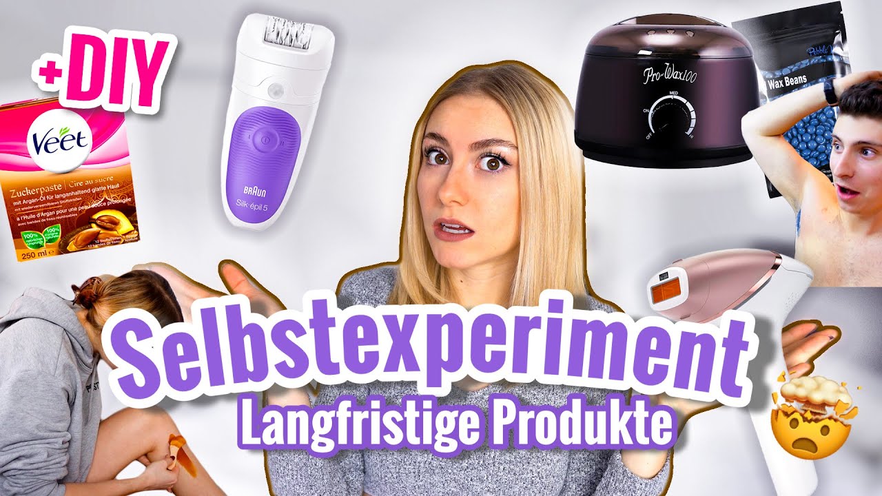 Ich Teste ALLE langfristigen Haarentfernungsprodukte! 🪒😳 Teil #2 /NicoleDon