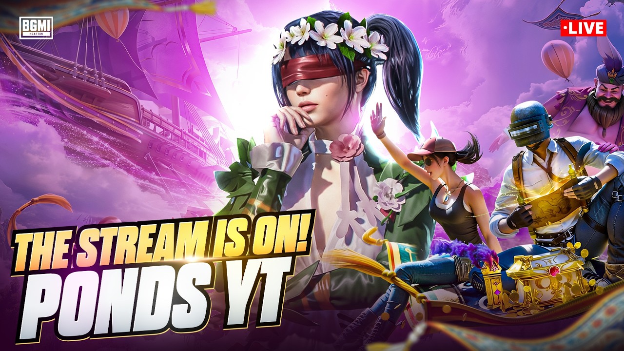 AADUVOM PARUGA ORU AATAM🤣WAR💥ROAD TO 5K SUBS💖😎#pondsyt #pondslive #bgmi #bloodysweet