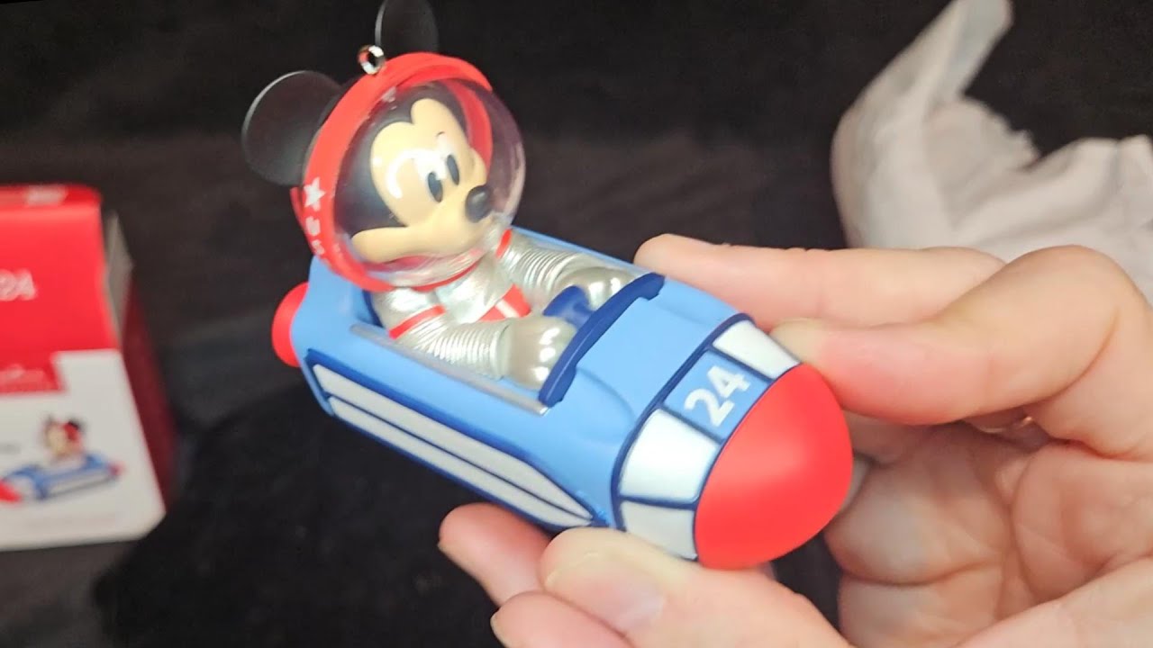 2024 Clear for Launch, Disney Space Mountain, Hallmark Keepsake Ornament