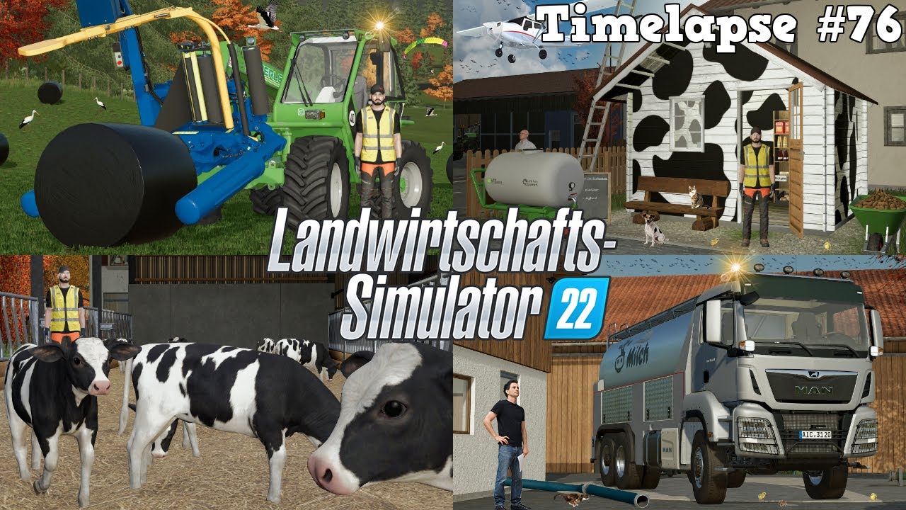 Das ENDE in ELLERBACH? 😥 BALLEN BERGEN & NEUER HOFLADEN mit @The CamPeR! 🚜💨| [LS22] - Timelapse #76