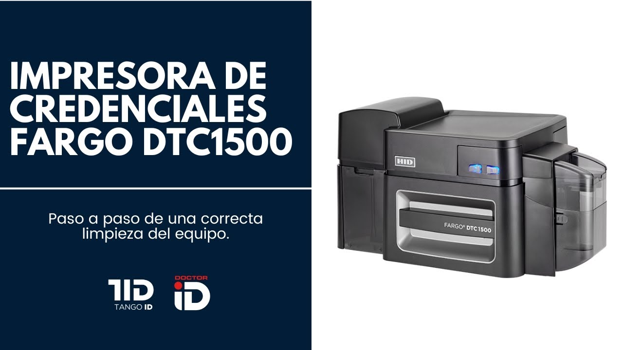 HID FARGO DTC1500 Proceso de Limpieza