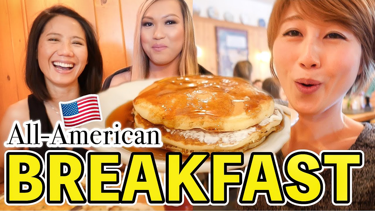 超アメリカンな朝食＆お友達とどーでもいい(けど楽しいw)英会話！〔#893〕