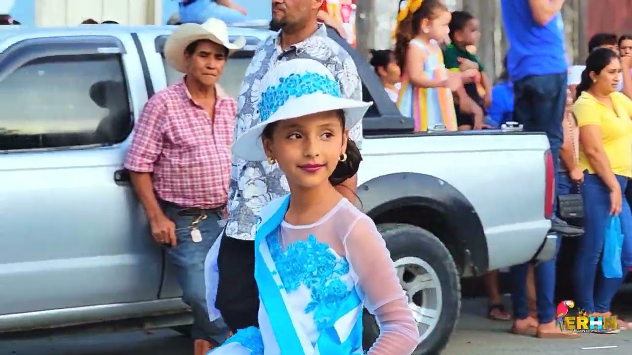 Desfile En Azacualpa  Valle, Santa Bárbara ..Parte 1.. Celebrando 203 años de independencia