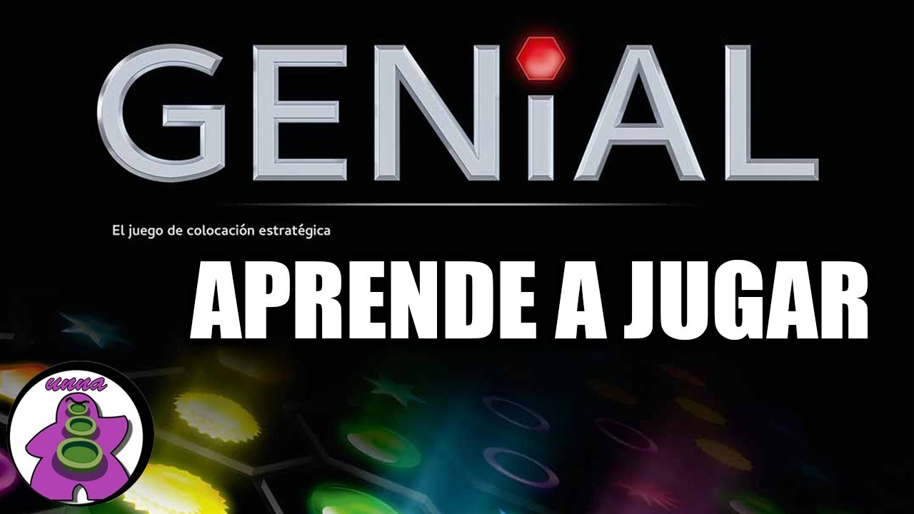 GENIAL - Cómo se juega - TUTORIAL - Juego de Mesa - unna