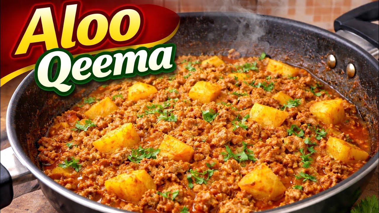 Qeema Aloo Recipe | قیمہ آلو بنانے کا آسان طریقہ | Easy & Tasty Qeema Aloo Recipe