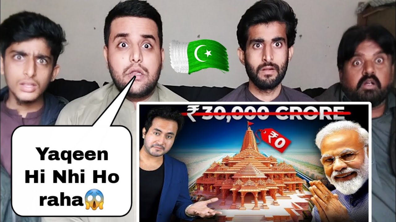 How RAM MANDIR was Made with 0 RUPEES | Pakistani Shocking Reaction