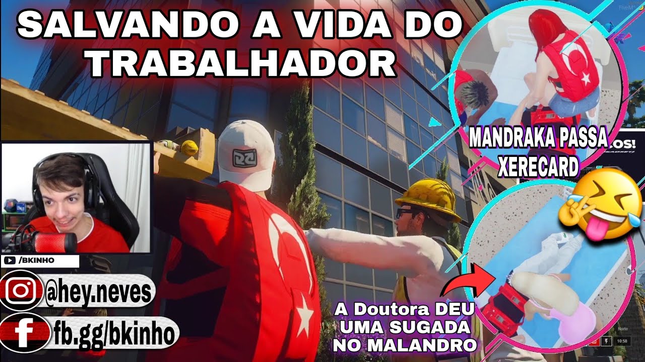 Bkinho CLIPS | OBRA NA COMUNIDADE?- AS DOUTORAS DE RESENHA NO ATENDIMENTO • HYPE MELHOR CIDADE GTA V