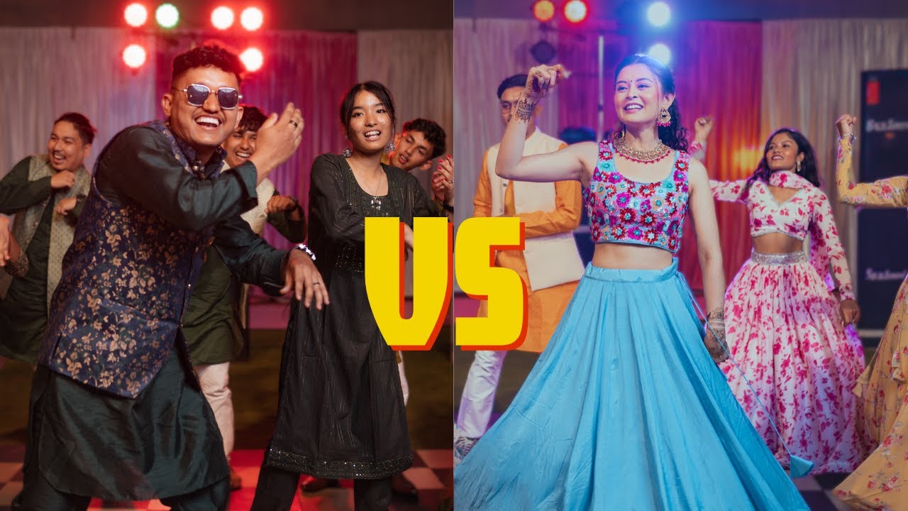 DULHA VS DULHAI SANGEET DANCE BATTLE