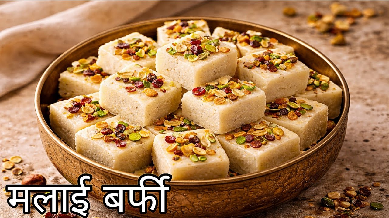 मलाई बर्फी l Malai barfi 