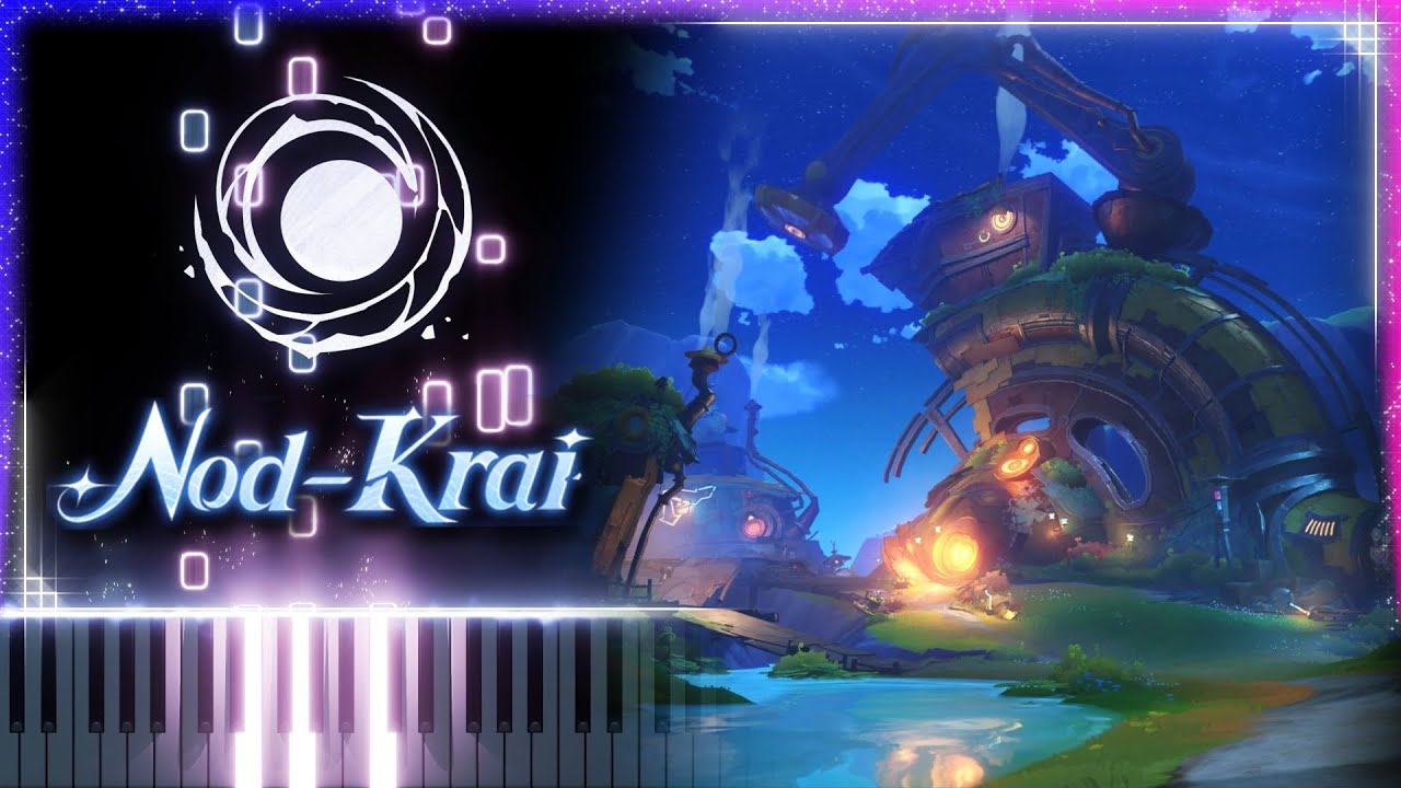 「At Ease Near Night's End」Genshin Impact Piano