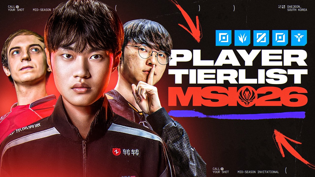 MSI PLAYER TIERLIST 2026