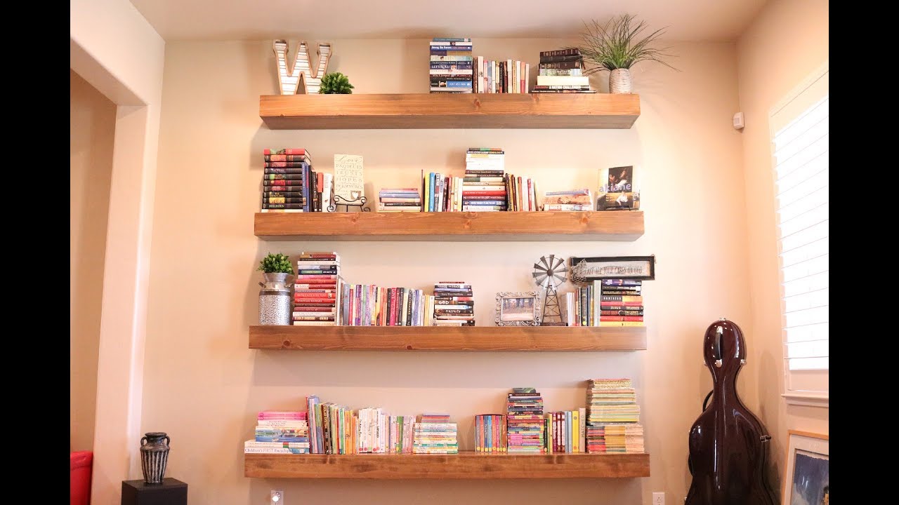 The Only DIY Floating Shelf Video You'll Ever Need!!!