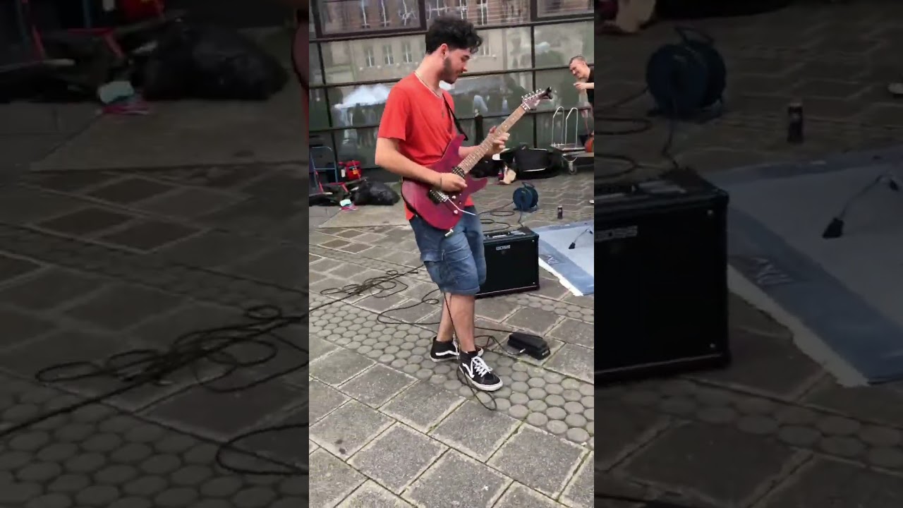 Playing your music on the streets #n&uuml;rnberg  #rockband #classicrock #outdoormusic #streetmusic