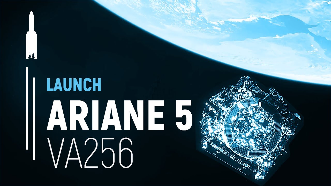 Flight VA256 &ndash; James Webb Space Telescope | Ariane 5 Launch | Arianespace