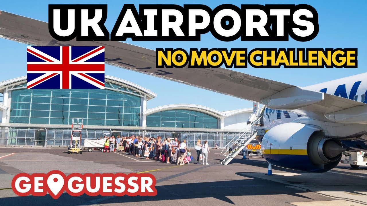 Can I Guess British Airports on GeoGuessr? American Finds It DIFFICULT!