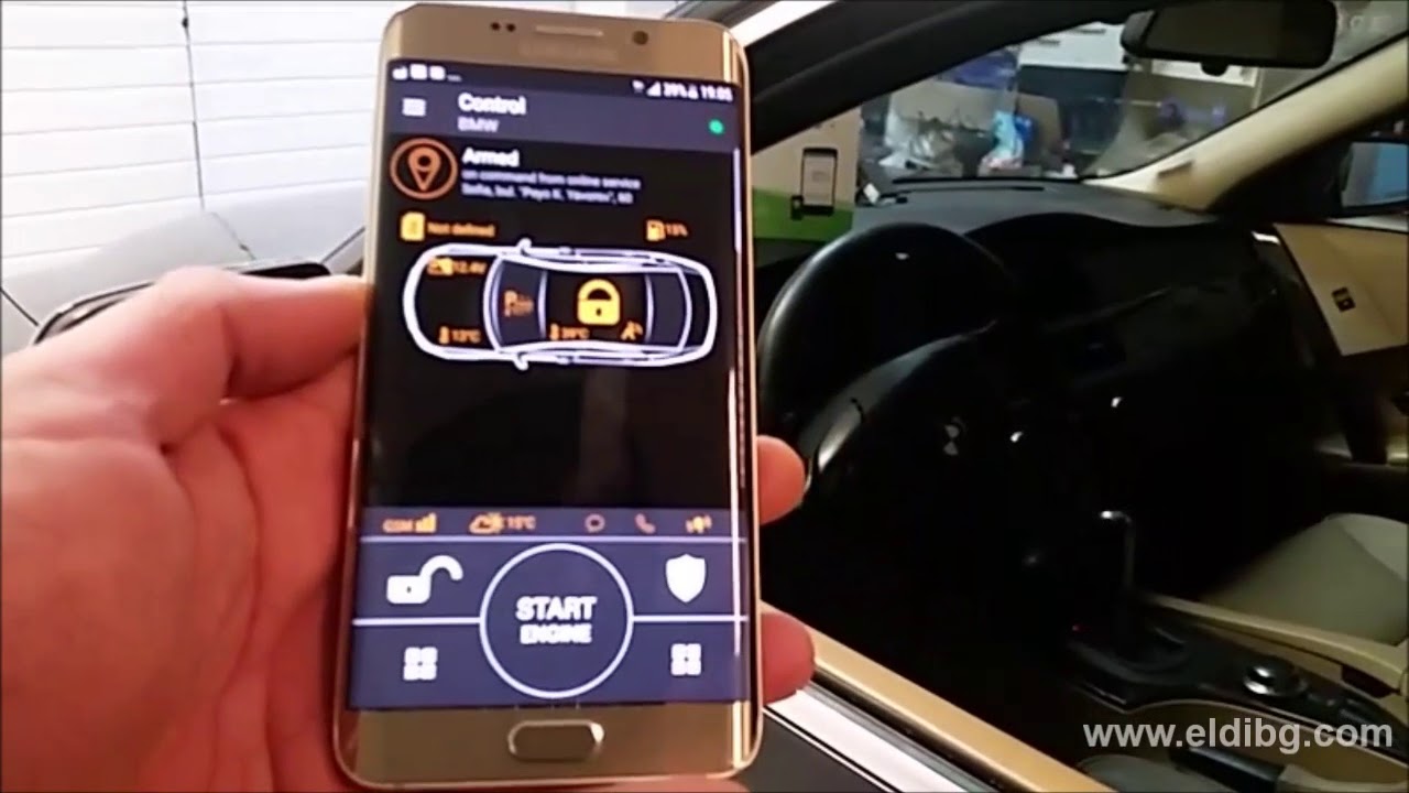 Pandora car alarm and telemetry systems with remote start for BMW E series