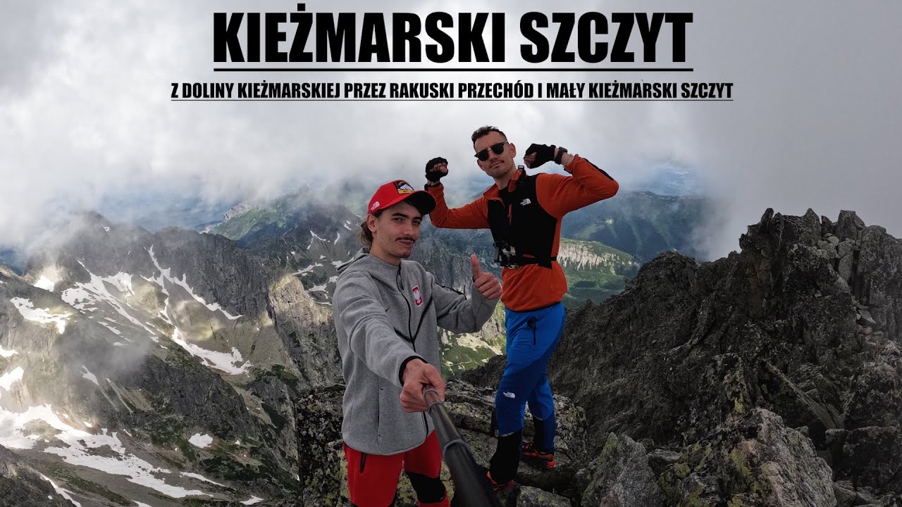 Tatry - Kieżmarski Szczyt z Doliny Kieżmarskiej (przez Rakuski Przechód i Mały Kieżmarski Szczyt)