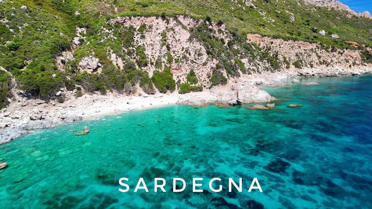 Spiaggia di Fenile (Baunei) un paradiso selvaggio nel cuore dell'Ogliastra Sardegna 4k