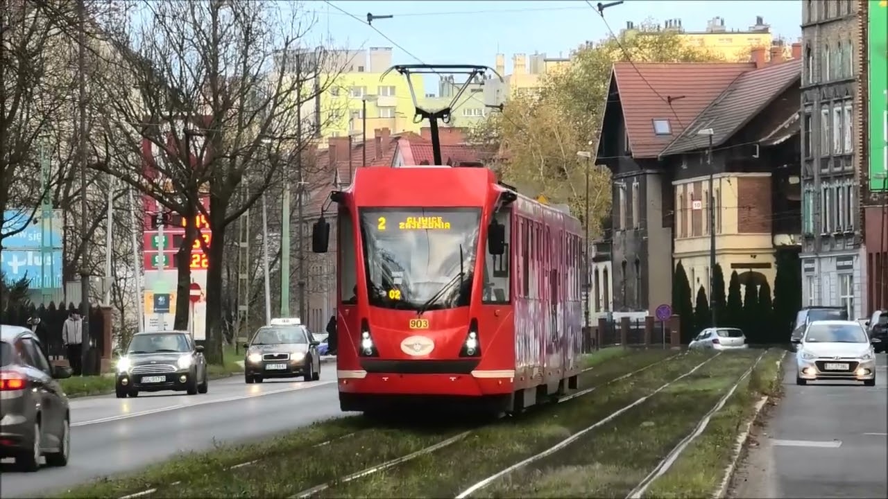 Tramwaje Śląskie w Zabrzu 2024r.