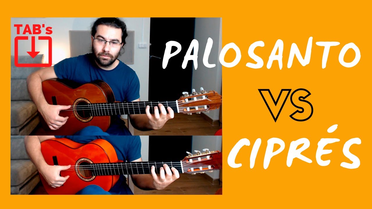 TEST de guitarra flamenca - (PALOSANTO 🆚 CIPRÉS)🌲- ¿Notarás la diferencia?