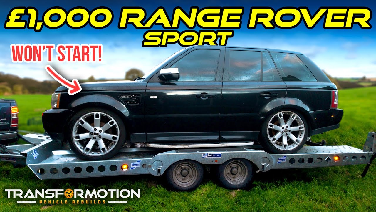 Я КУПИЛ RANGE ROVER SPORT ЗА 1000 ФУНТОВ!