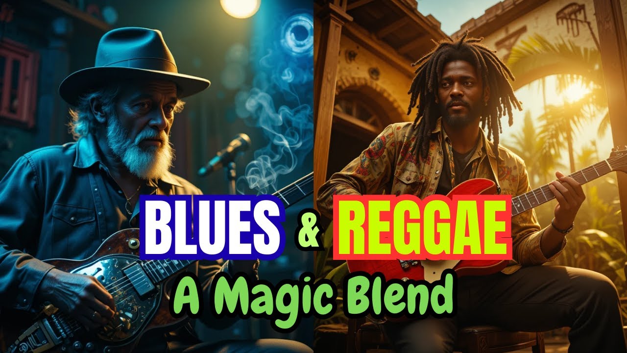 Reggae Blues Escape 🌴🎶 (Relaxing & Upbeat Instrumentals 2025)